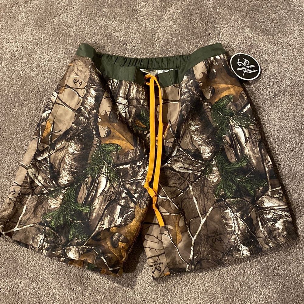 Realtree Camo Swim Shorts SIZE XL NWT Hunting Print Board Trunks